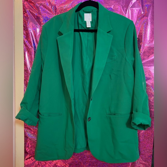 H&M Jackets & Blazers - H&M Emerald Jacket